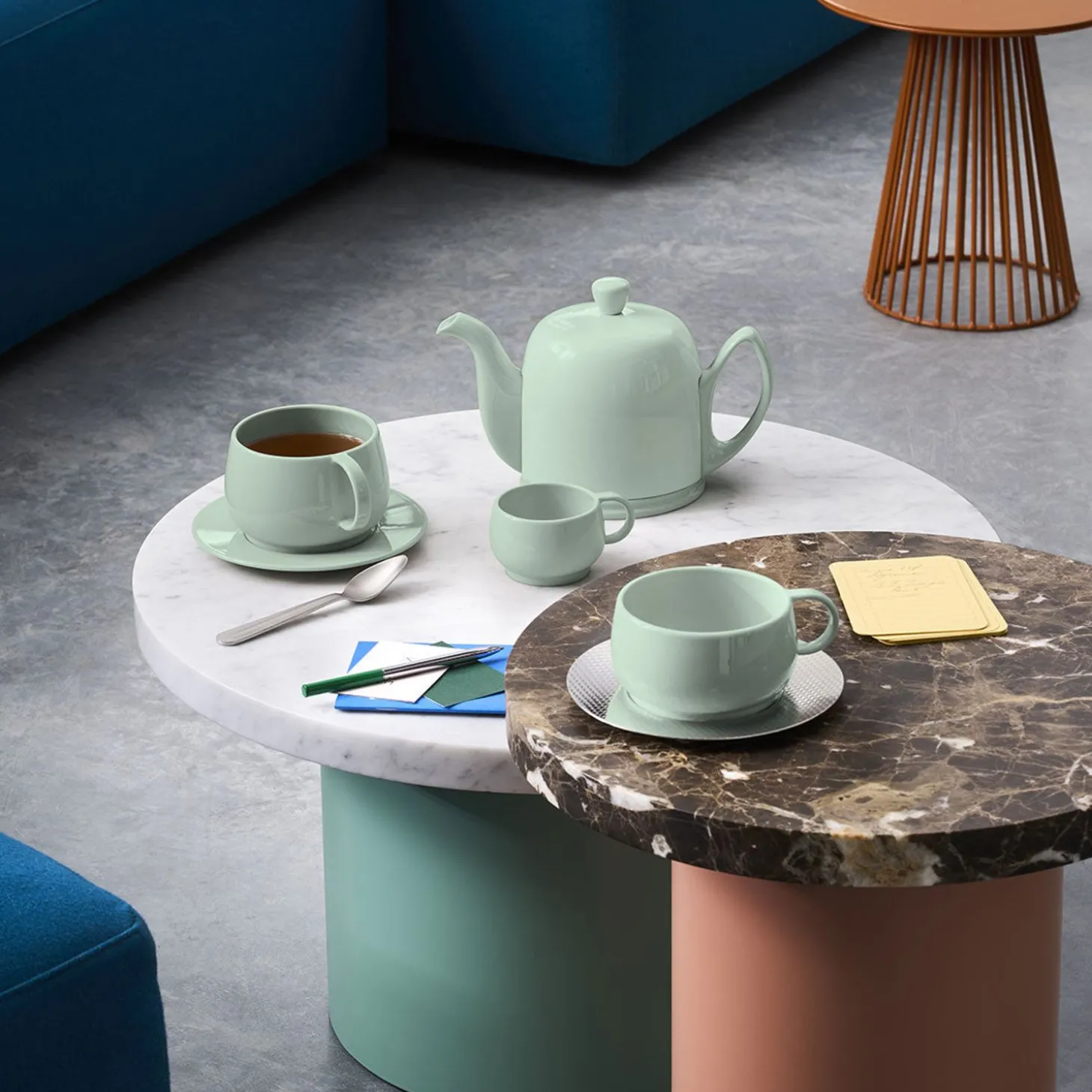 Cafeteria Empileo Green Almond